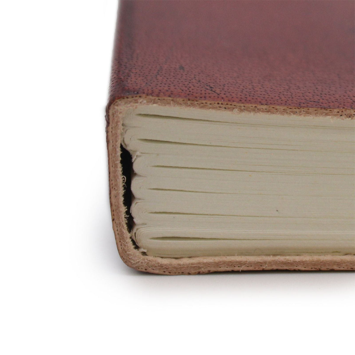 Vegetable-Tanned Leather Journal, Chakra Mandala, Small — view 6 of 8