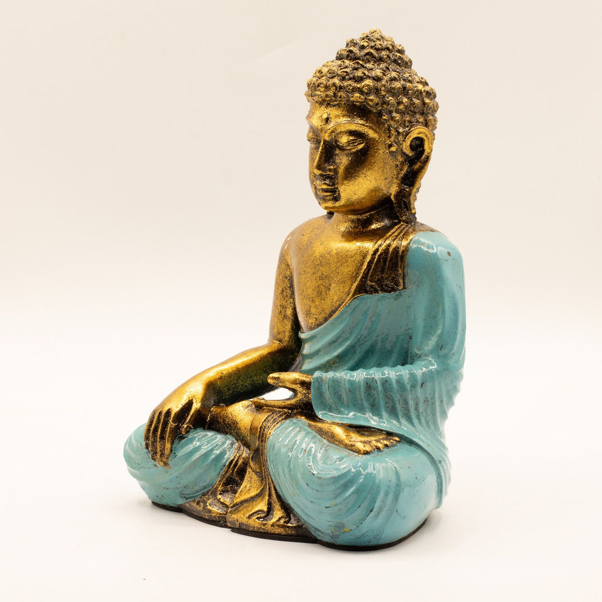 Teal & Gold Buddha, Large — view 2 of 6