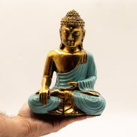 Teal & Gold Buddha, Large — view 3 of 6