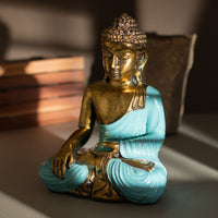 Teal & Gold Buddha, Large — view 4 of 6
