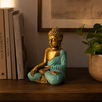 Teal & Gold Buddha, Large — view 6 of 6
