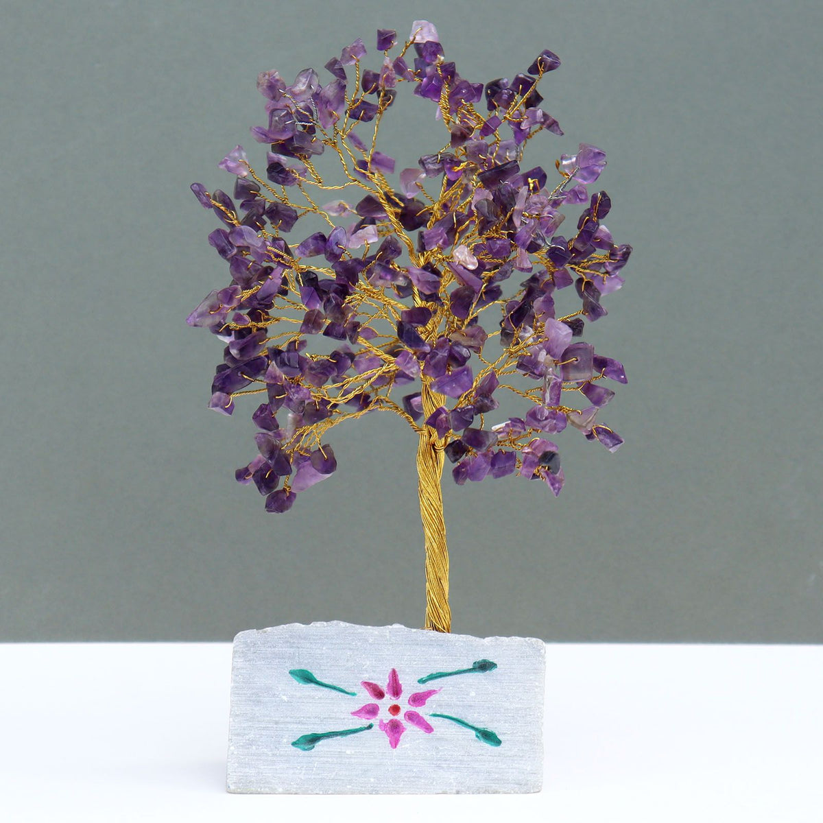 Amethyst Gemstone Tree, 320 stones — view 3 of 4