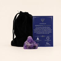 Amethyst Buddha, small