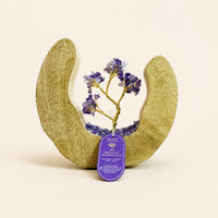Amethyst Tree Garden, open wood ring