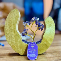 Amethyst Tree Garden, open wood ring — view 2 of 2