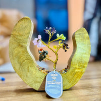Seven Chakra Tree Garden, open wood ring — view 2 of 2