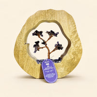 Amethyst Tree Garden, mango wood ring