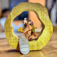 Seven Chakra Tree Garden, mango wood ring — view 2 of 2