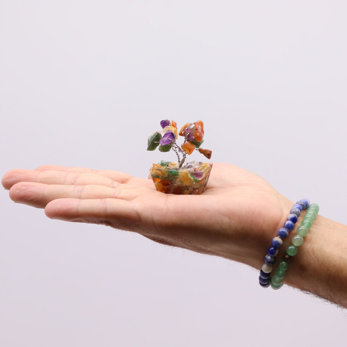 Mini Gemstone Tree on Orgonite Base — view 5 of 7