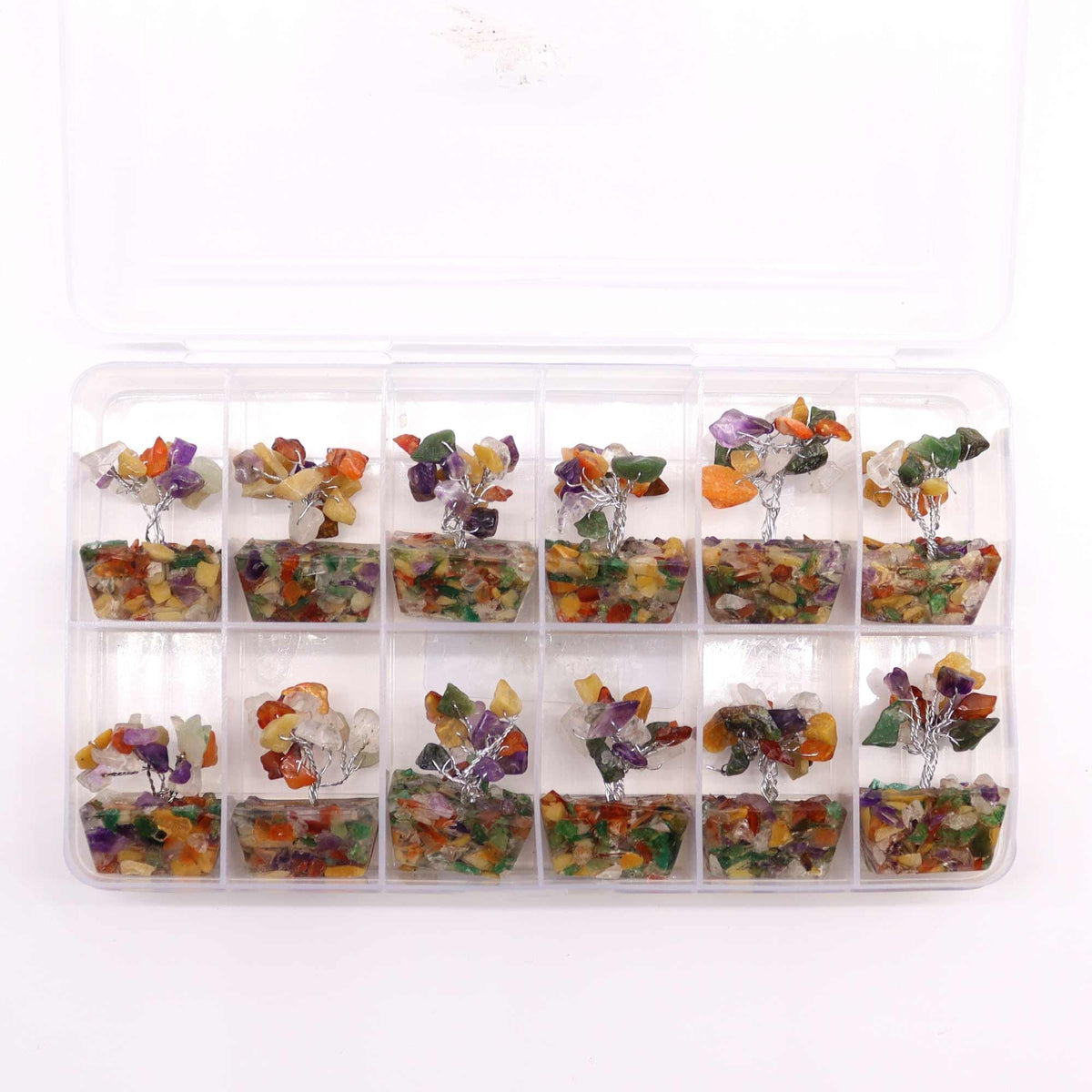 Mini Gemstone Tree on Orgonite Base — view 7 of 7