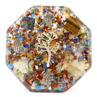 Tree of Life Orgonite Disc, large — view 2 of 5