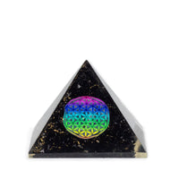 Flower of Life Orgonite Pyramid, small — view 2 of 4