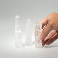 Clear Quartz Obelisk, Six Faces, 11cm — view 6 of 8