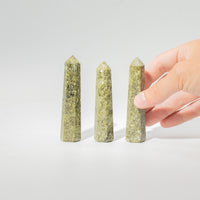 Epidote Obelisk, Six Faces, 11cm — view 5 of 5