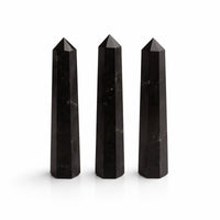 Black Tourmaline Obelisk, Six Faces, 11cm — view 2 of 6