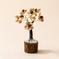 Gomati Chakra Circle Tree with Rudraksha, 45 Stones