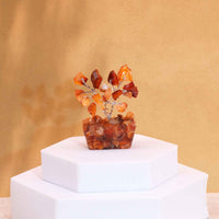 Mini Gemstone Tree on an Orgonite Base, Carnelian — view 2 of 7