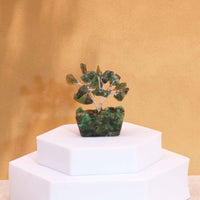 Mini Gemstone Tree on an Orgonite Base, Green Aventurine — view 3 of 7