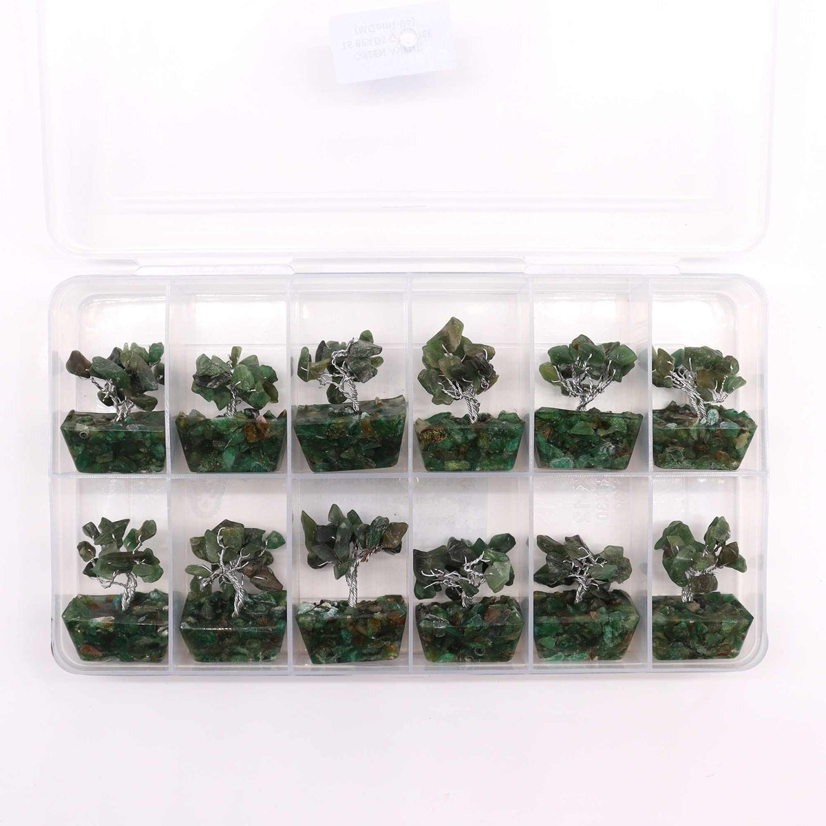 Mini Gemstone Tree on an Orgonite Base, Green Aventurine — view 7 of 7