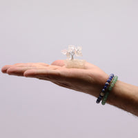Mini Gemstone Tree on an Orgonite Base, Rock Quartz — view 3 of 7