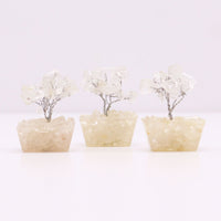 Mini Gemstone Tree on an Orgonite Base, Rock Quartz — view 4 of 7
