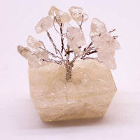 Mini Gemstone Tree on an Orgonite Base, Rock Quartz — view 6 of 7