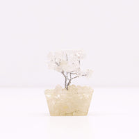 Mini Gemstone Tree on an Orgonite Base, Rock Quartz — view 7 of 7