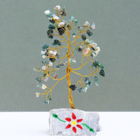 Gemstone Tree, Moss Agate, 80 Stones — view 3 of 3