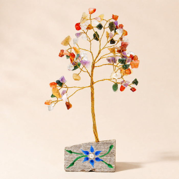 Gemstone Tree, Mixed Stones, 80 Chips