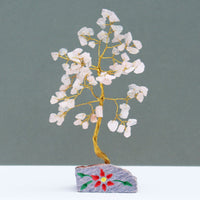 Gemstone Tree, Rose Quartz, 80 Stones — view 3 of 3