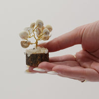 Small Gomati Chakra Circle Tree with Rudraksha — view 4 of 5