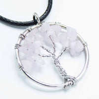 Tree of Life Pendant, Rose Quartz — view 4 of 6