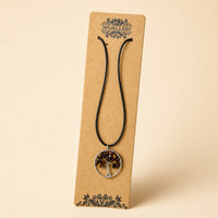Tree of Life Pendant, Tiger's Eye