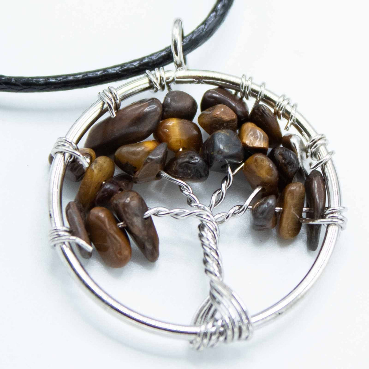 Tree of Life Pendant, Tiger's Eye — view 3 of 6