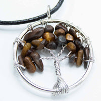 Tree of Life Pendant, Tiger's Eye — view 3 of 6