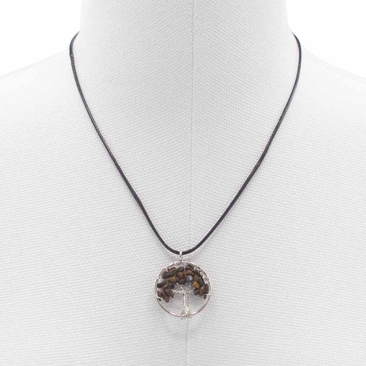 Tree of Life Pendant, Tiger's Eye — view 4 of 6