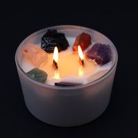 Seven Colour Crystal Candle, large — view 3 of 6
