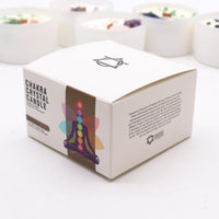 Seven Colour Crystal Candle, large — view 5 of 6