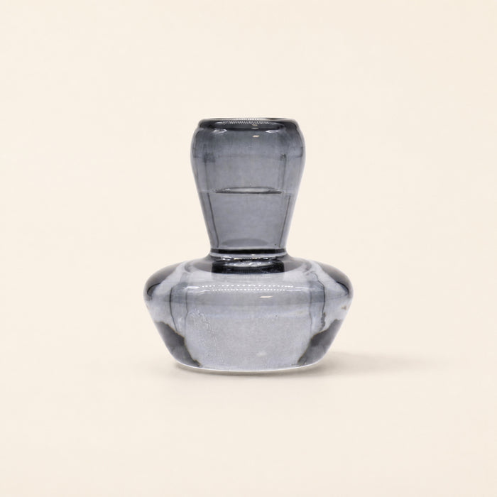 Mushroom Candle Holder, midnight grey