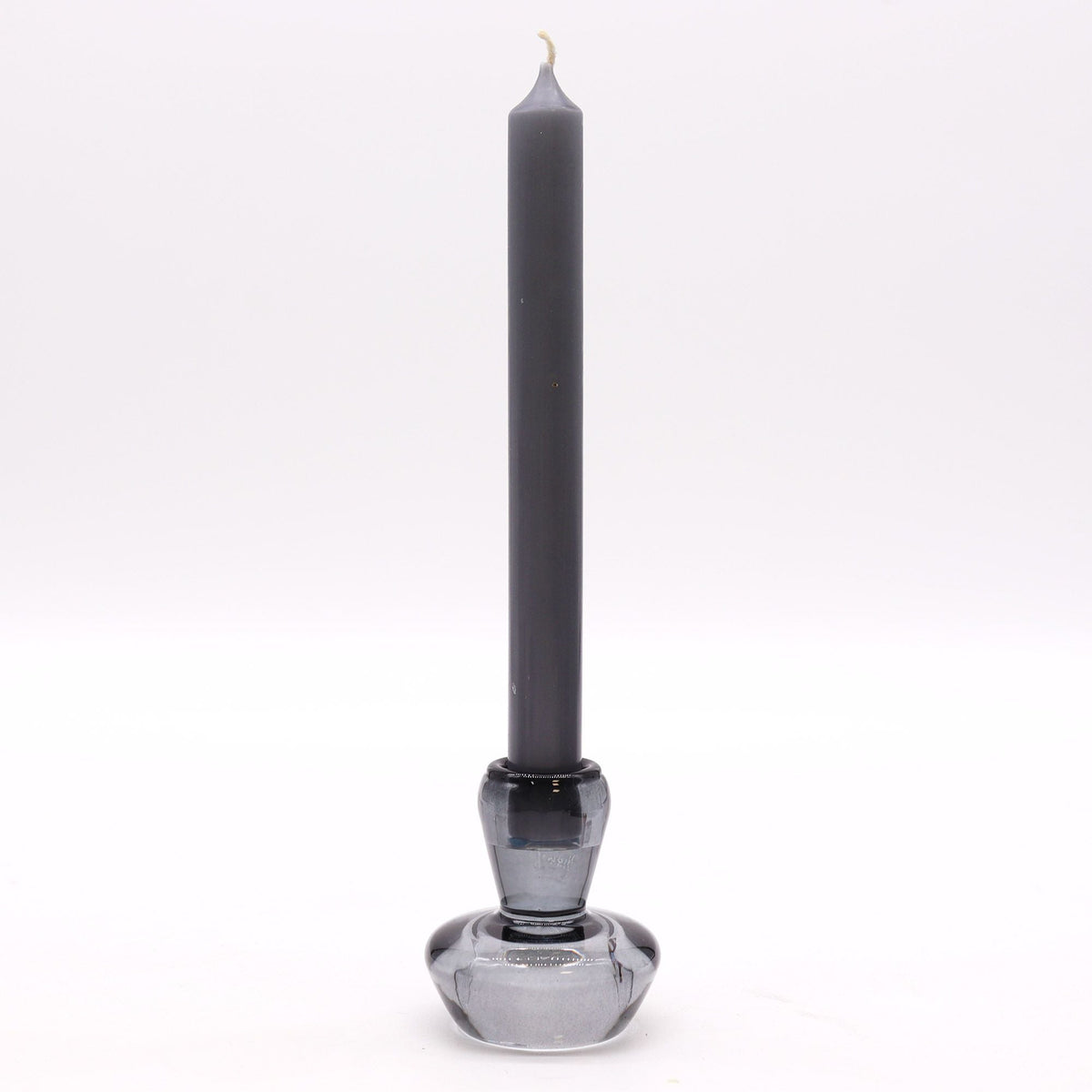 Mushroom Candle Holder, midnight grey — view 3 of 4