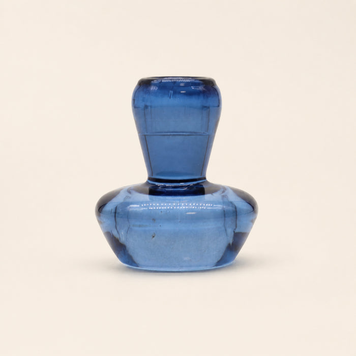 Mushroom Candle Holder, royal blue