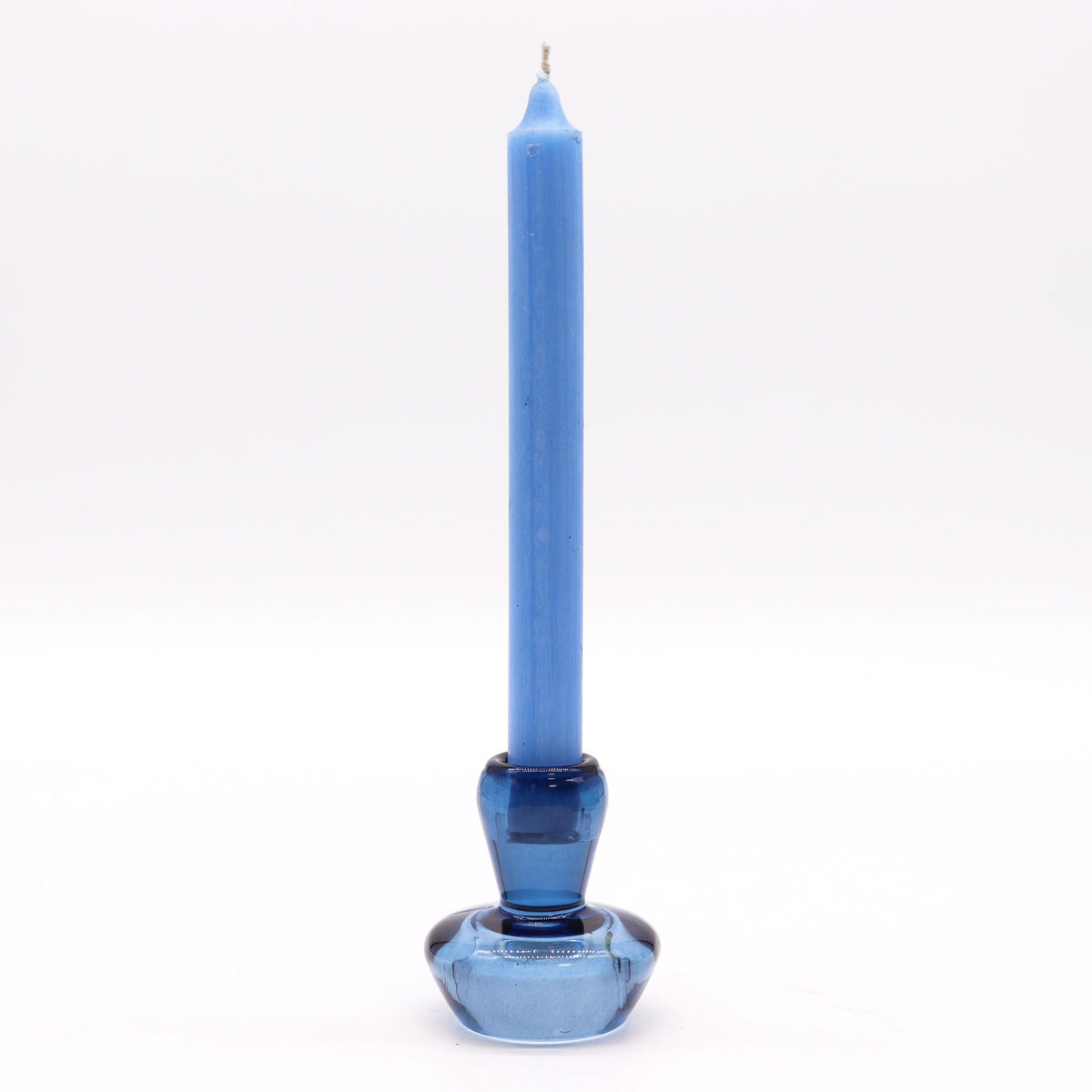Mushroom Candle Holder, royal blue — view 3 of 4
