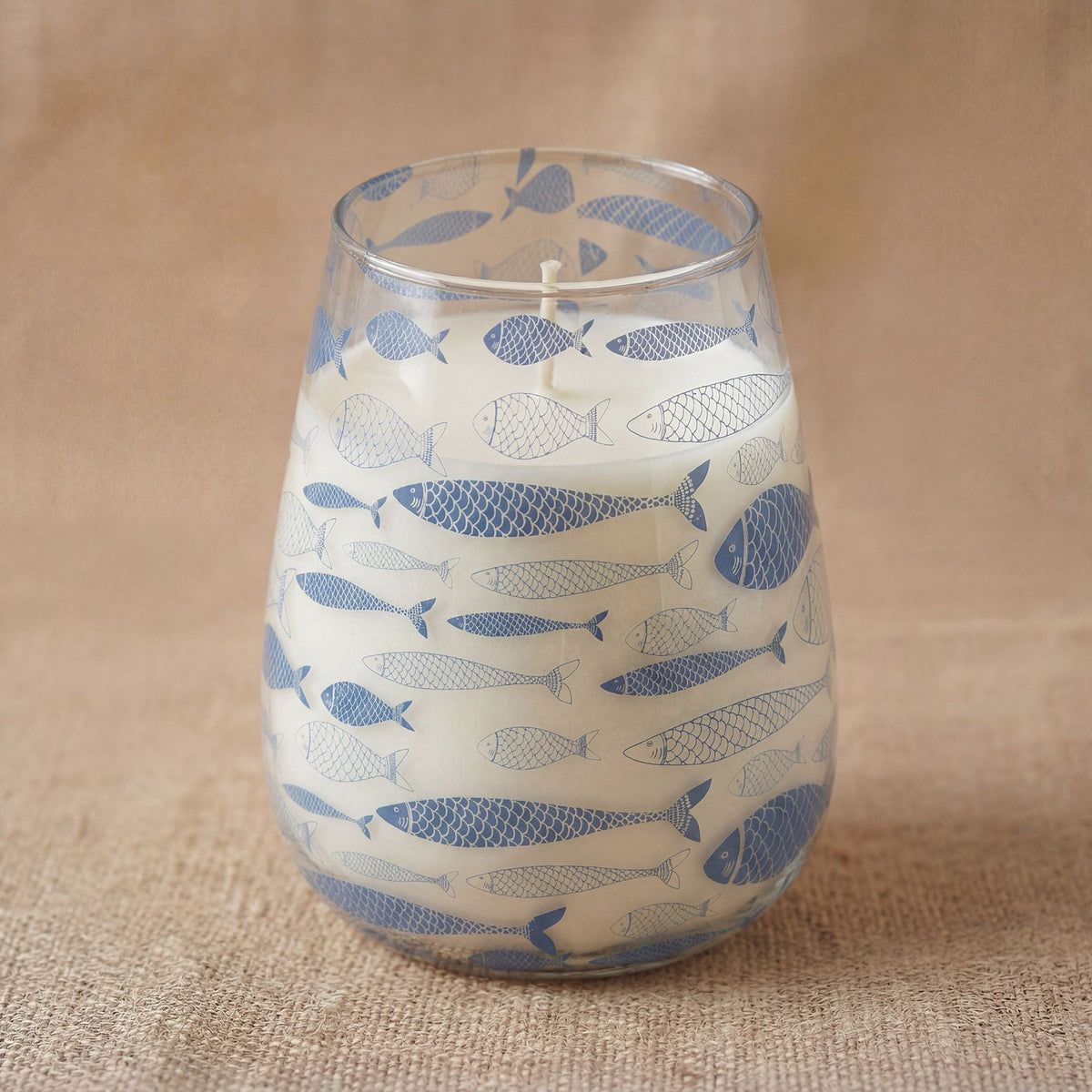 Seabreeze Tall Glass Jar Candle — view 5 of 6