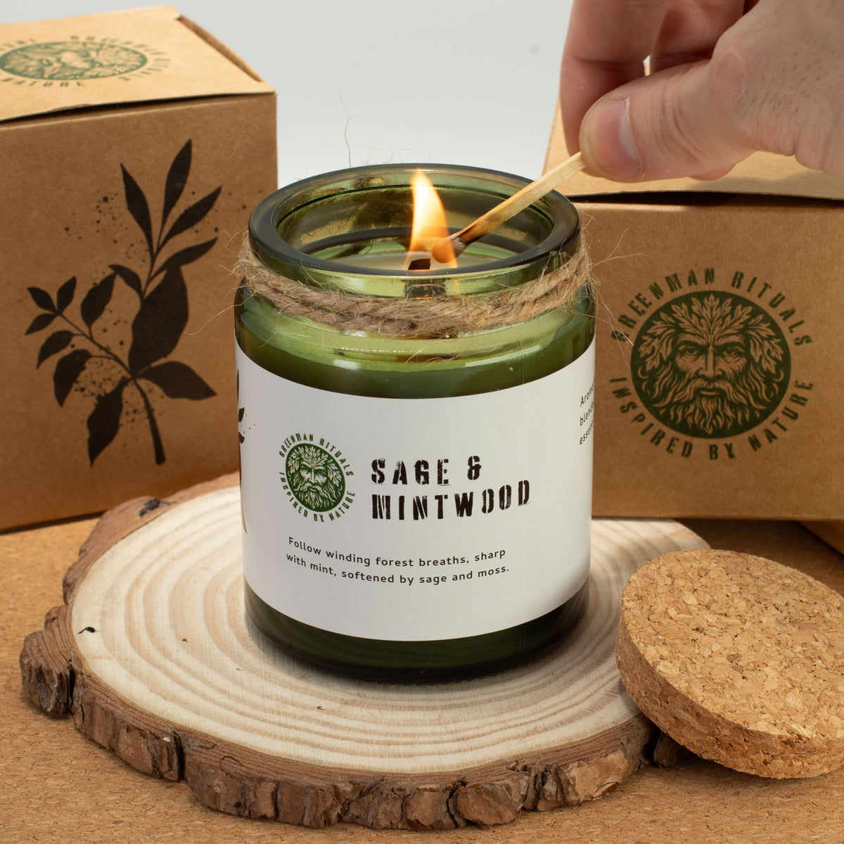 Twilight Vine Woodwick Soy Candle — view 7 of 9