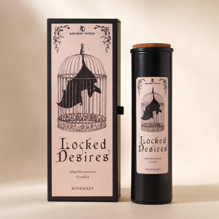 Ritual Candle Set, Locked Desires, Rosemary