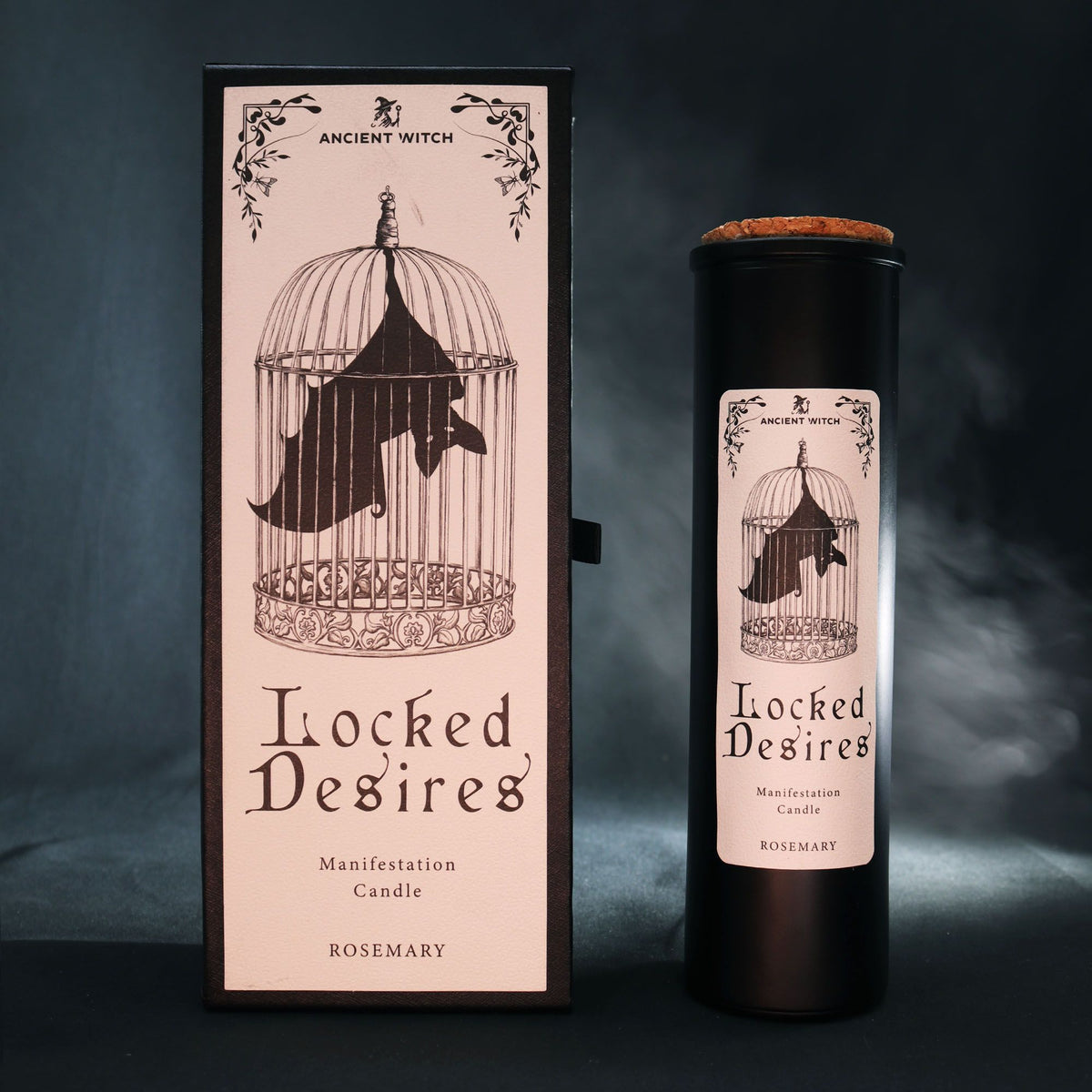 Ritual Candle Set, Locked Desires, Rosemary — view 2 of 7
