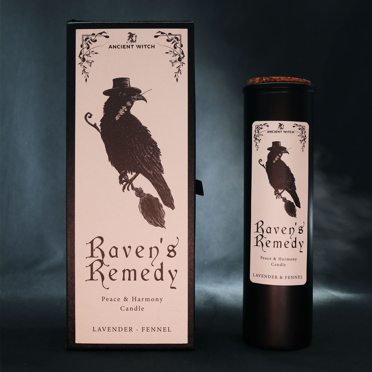 Ritual Candle Set, Ravens' Remedy, Lavender & Fennel — view 5 of 6