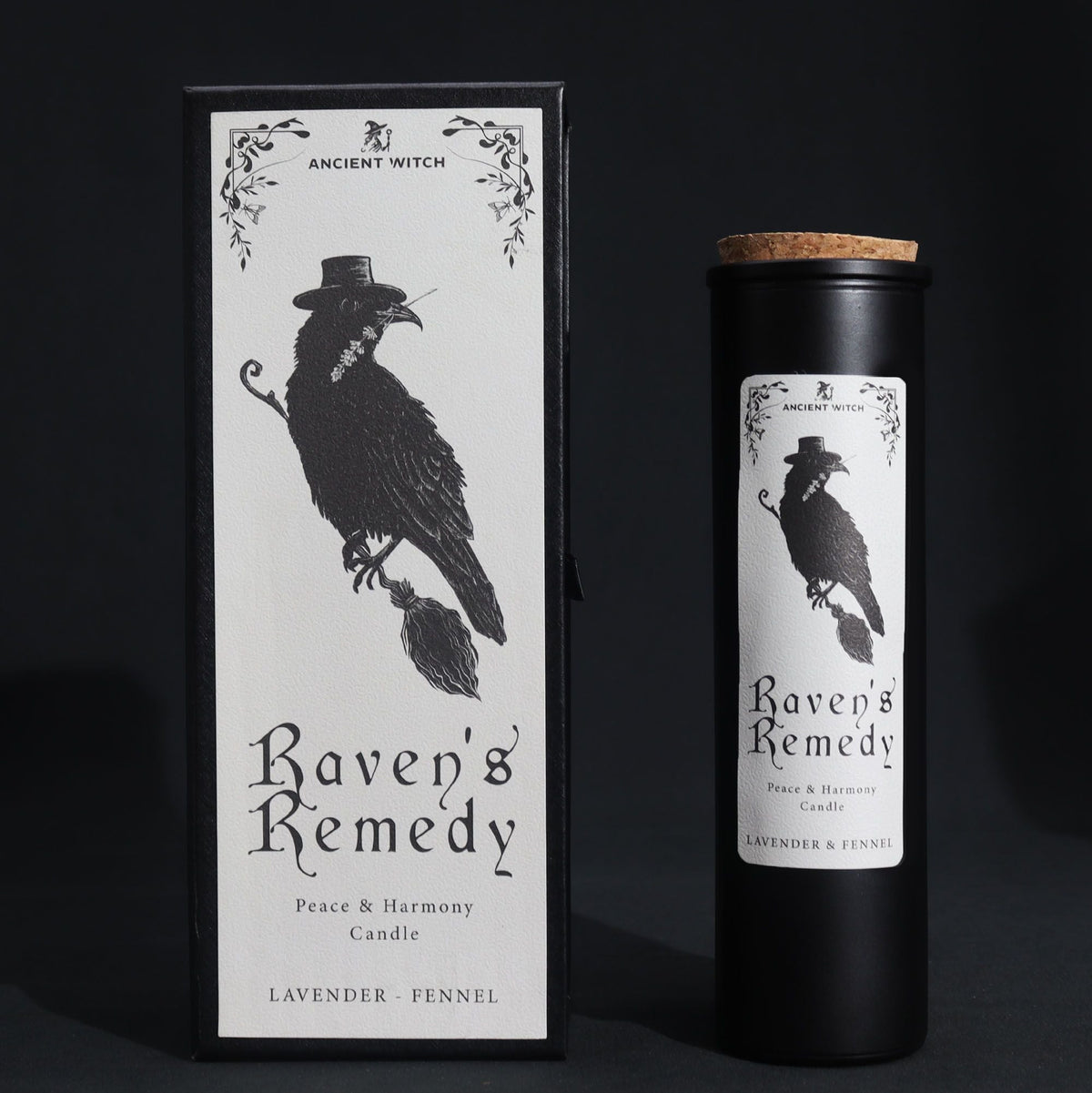 Ritual Candle Set, Ravens' Remedy, Lavender & Fennel — view 6 of 6