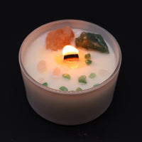 Chakra Crystal Candle, Heart, Rose Musk — view 3 of 6