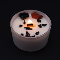 Chakra Crystal Candle, Root, Black Oud — view 3 of 6